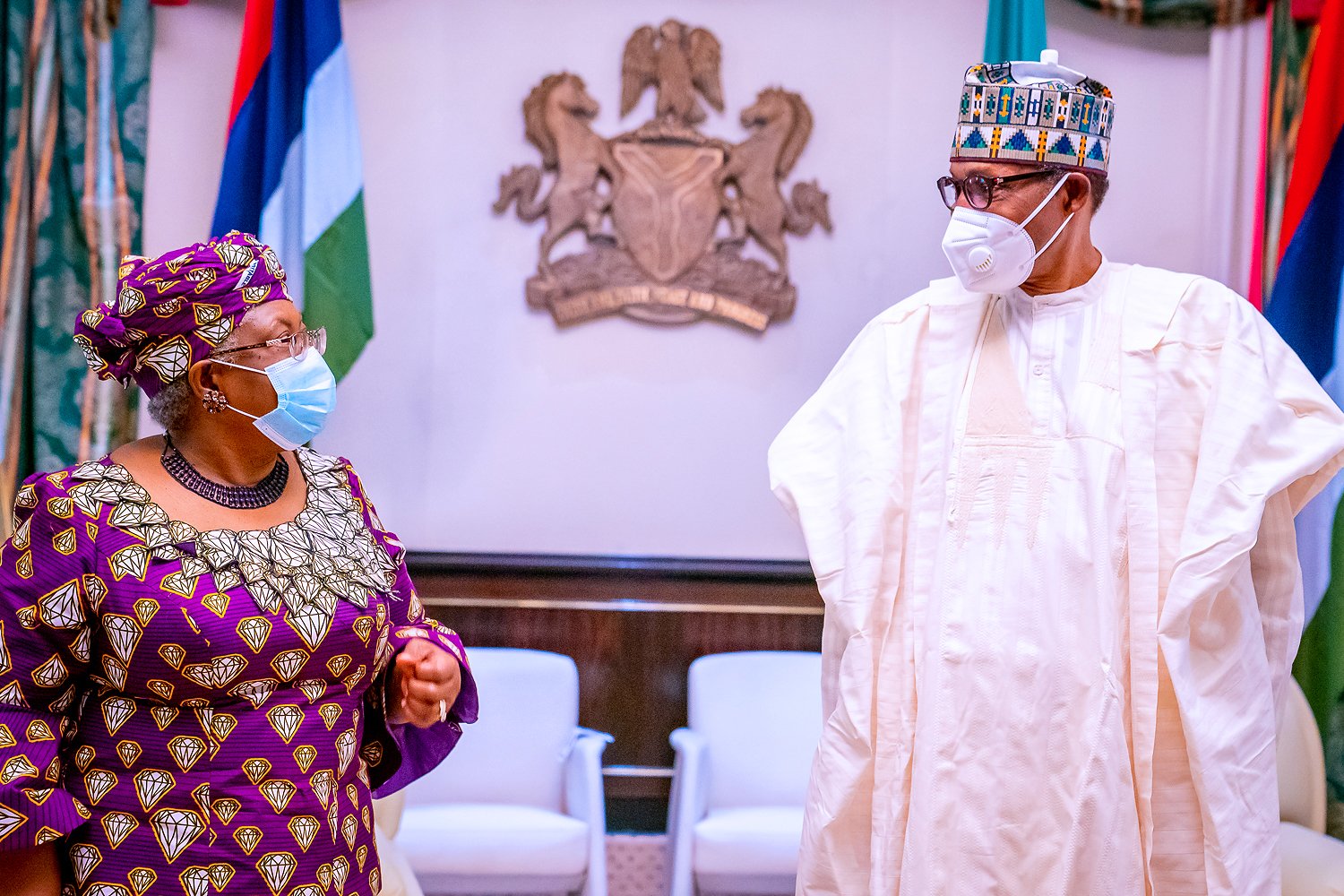 Buhari to Okonjo-Iweala: We’re happy you made it, but you earned it