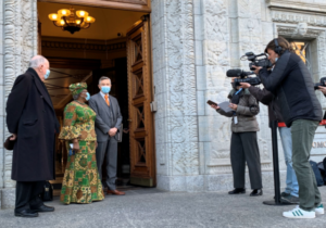 PHOTO NEWS: Nigeria’s Okonjo-Iweala resumes work as WTO DG