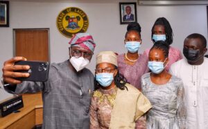 Sanwo-Olu receives One Day Governor, speaks on education (+Photo)