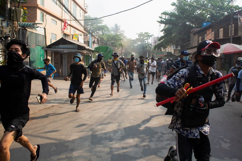 More Myanmar violence reported as activists seek help from ethnic groups