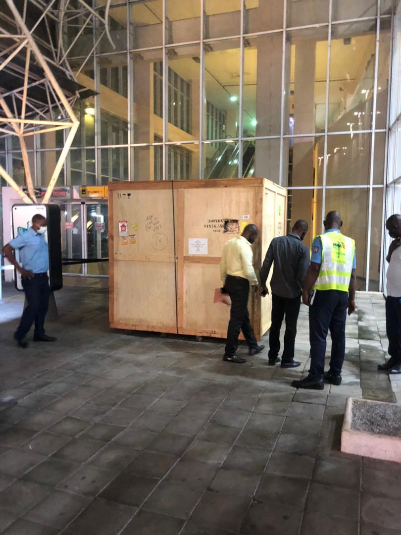 MMA2 new X-ray machines, air conditioners arrive from US