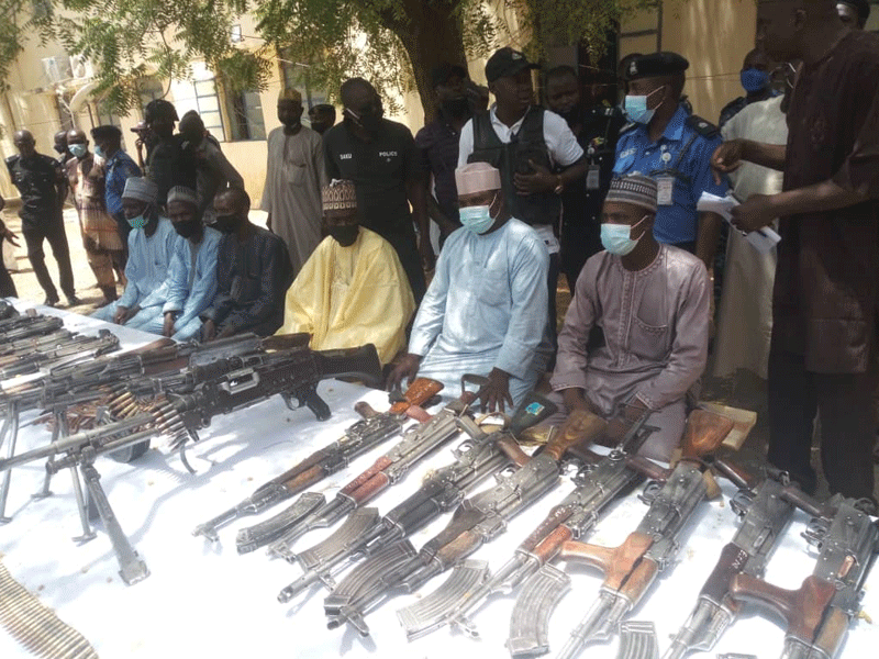 Katsina: Bandits surrender 26 rifles to police