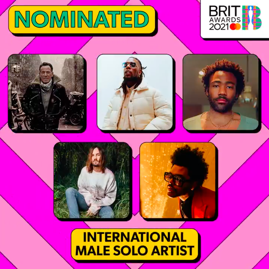BRIT Awards: Burna Boy gets nomination for International Male Sol Artist