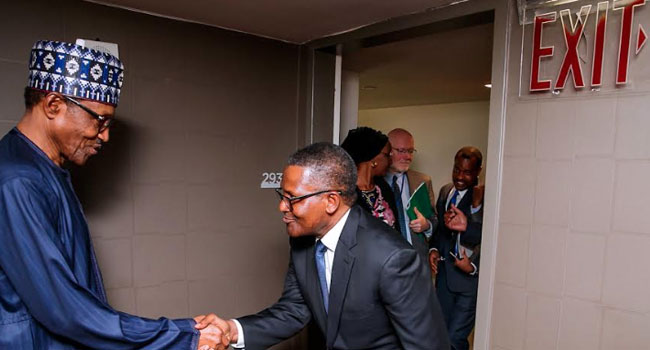 Dangote at 64: He is a key partner and ‘Corona Warrior’ –Buhari