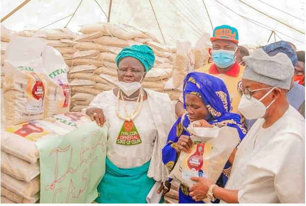 Osun to feed 570,000 vulnerable via Food Support Scheme -Oyetola