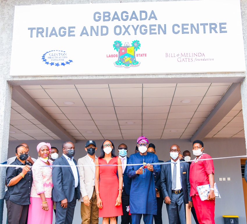 Sanwo-Olu commissions oxygen plant, blood transfusion service office
