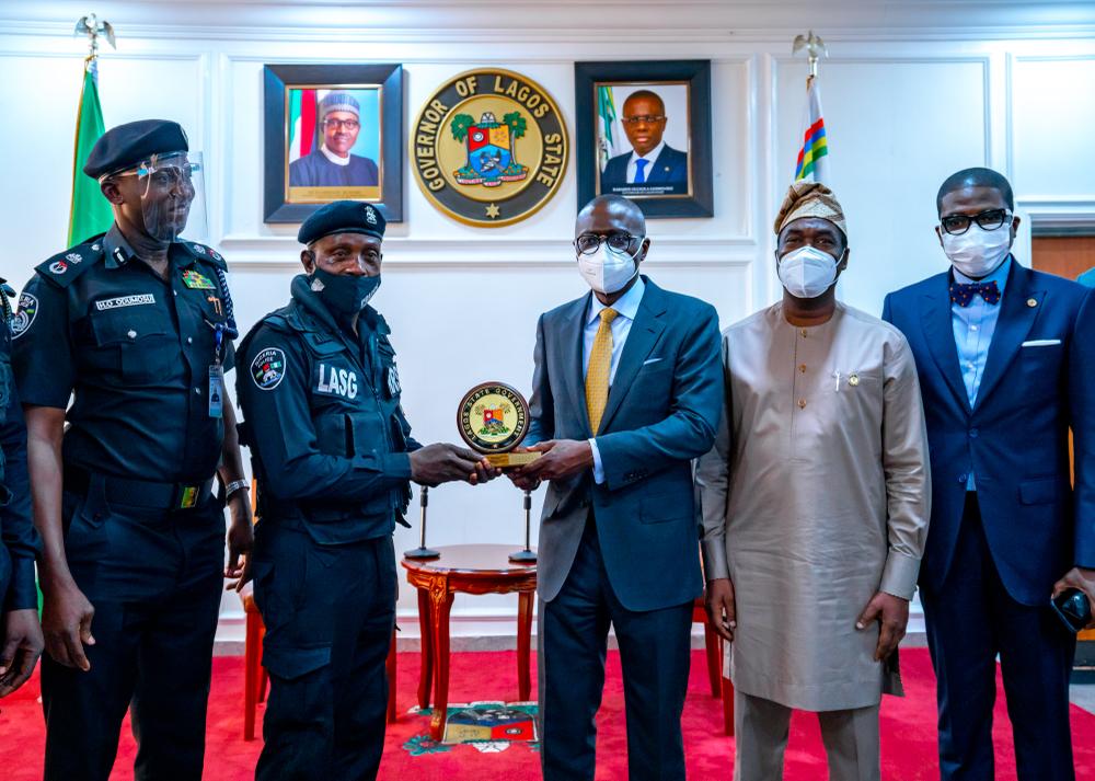 Sanwo-Olu commends police officer assaulted in viral video