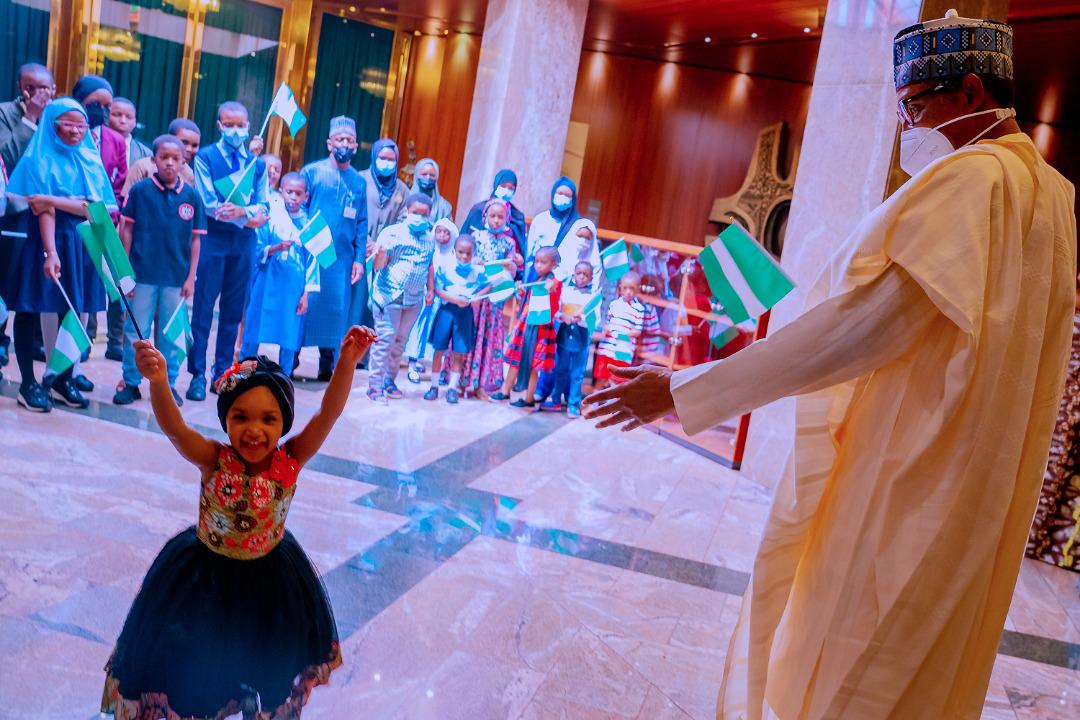 Buhari to children: Our greatest legacy is to give you a better country