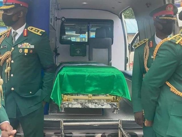 Air crash: Remains of Attahiru, others interred in Abuja (+photos)