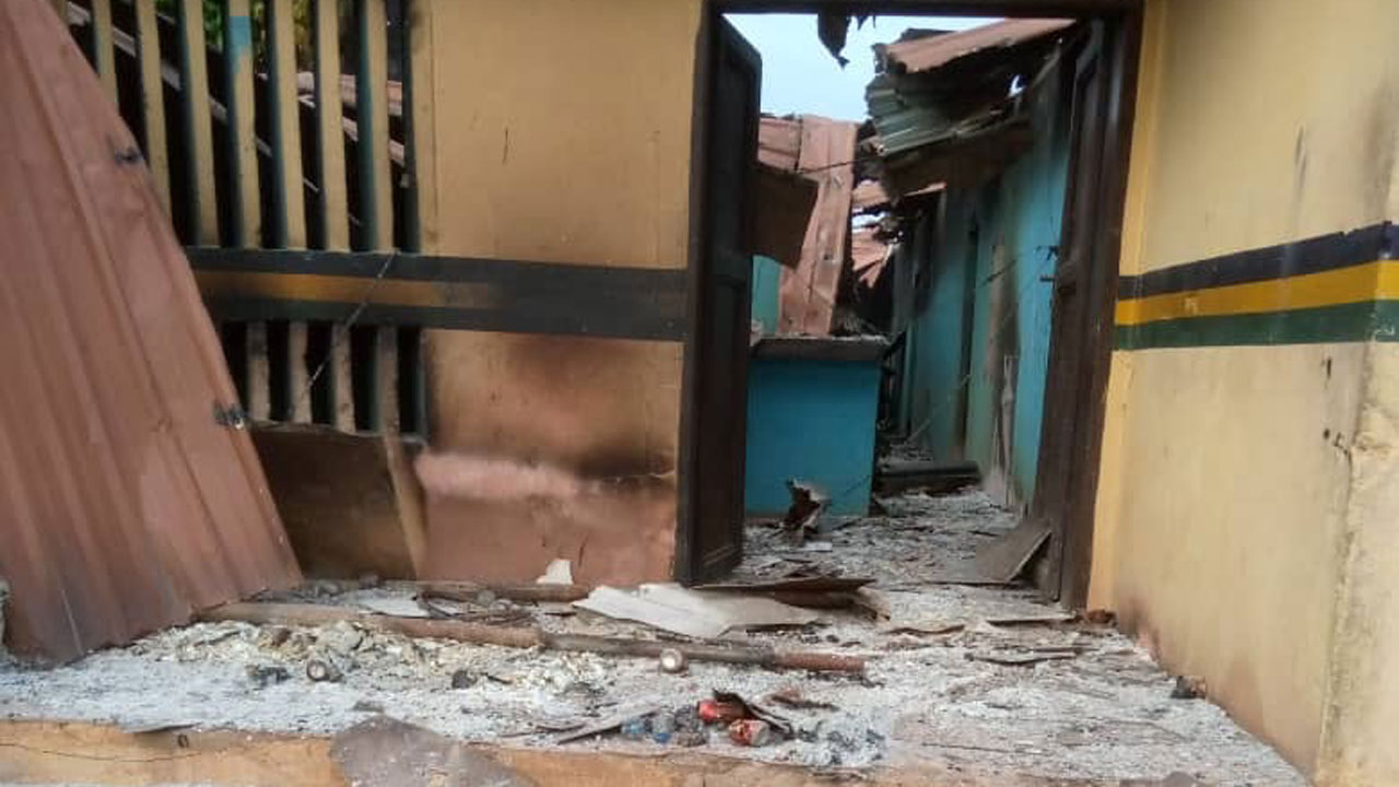 Gunmen set ablaze another police station in Abia, kill two policemen