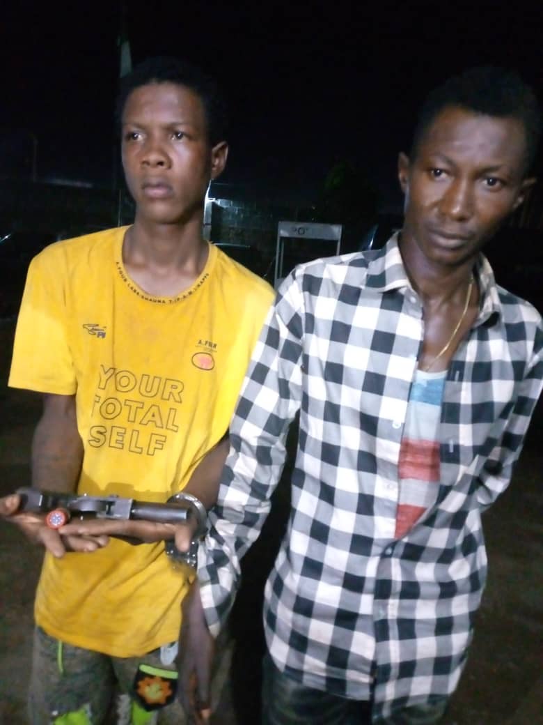Ogun: Police arrest two men going for robbery operation