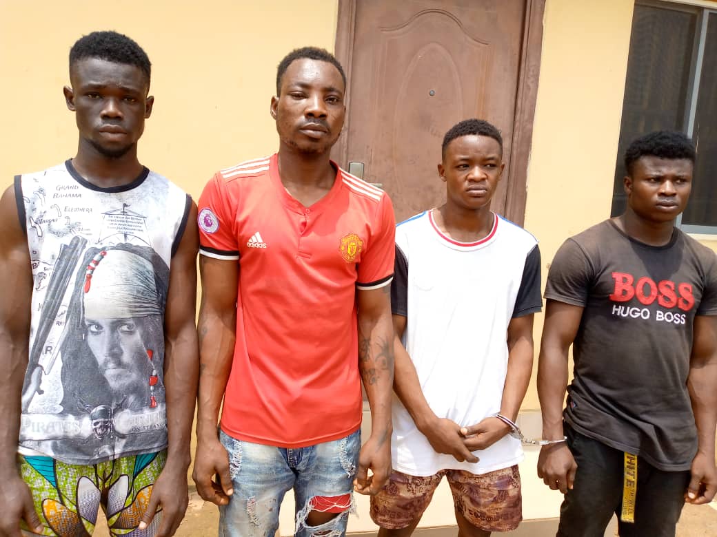 Four arrested for kidnapping 13 years old girl in Ado Odo Ota