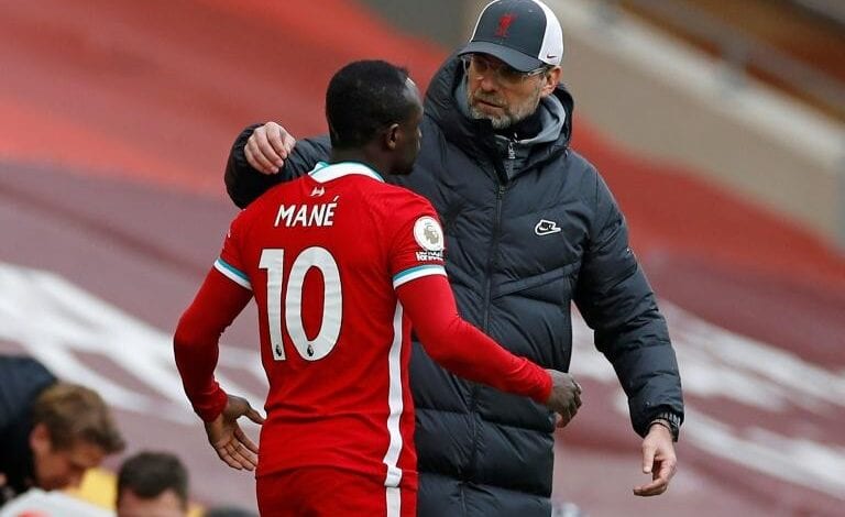 Klopp not worried about Mane relationship after Old Trafford snub