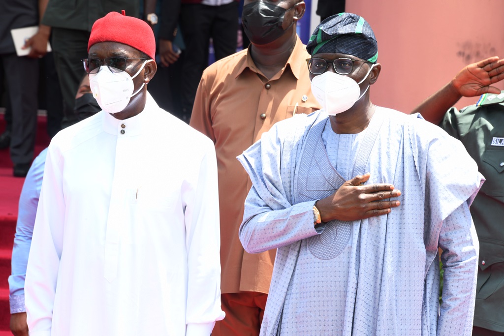 Insecurity: Sanwo-Olu, others in Asaba for Southern governors meeting