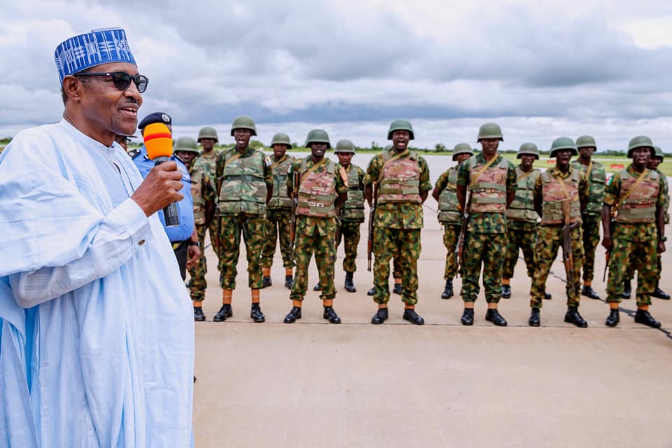 Buhari to security agencies: Give no breathing space to terrorists, criminals