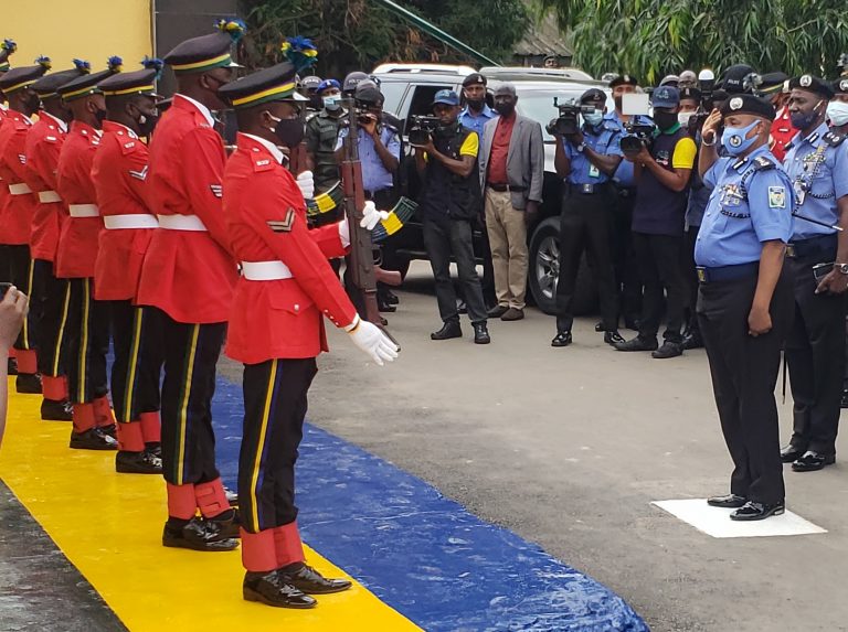 Rain disrupts IGP’s visit to Lagos command