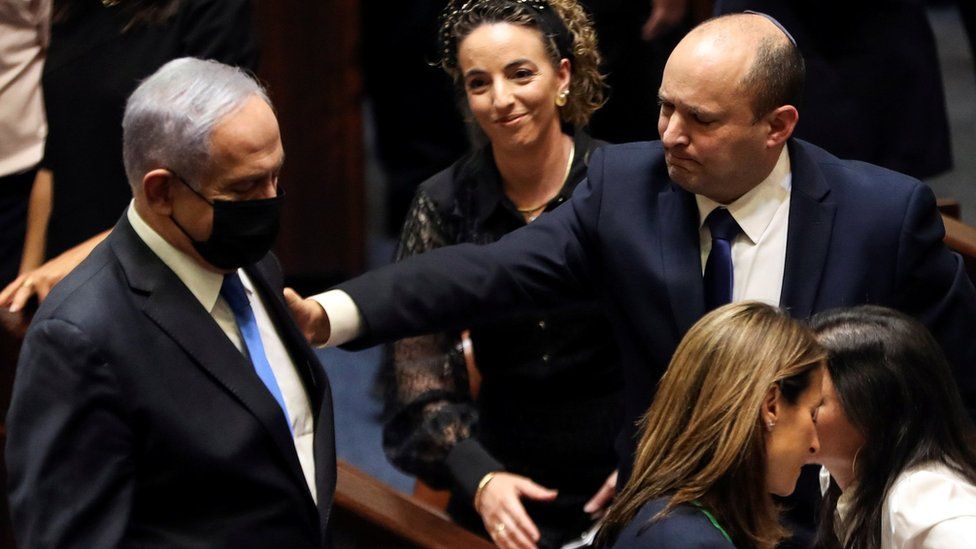 Netanyahu out as new Israeli government approved