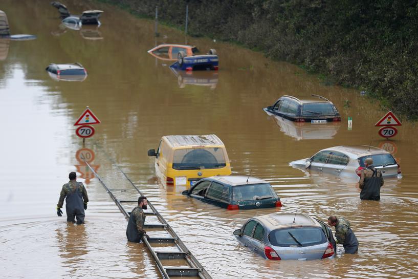 Death toll rises to 168 in Germany and Belgium floods