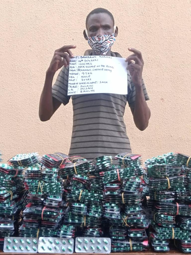 NDLEA arrests Anambra drug kingpin, recovers 548,000 Tramadol tablets