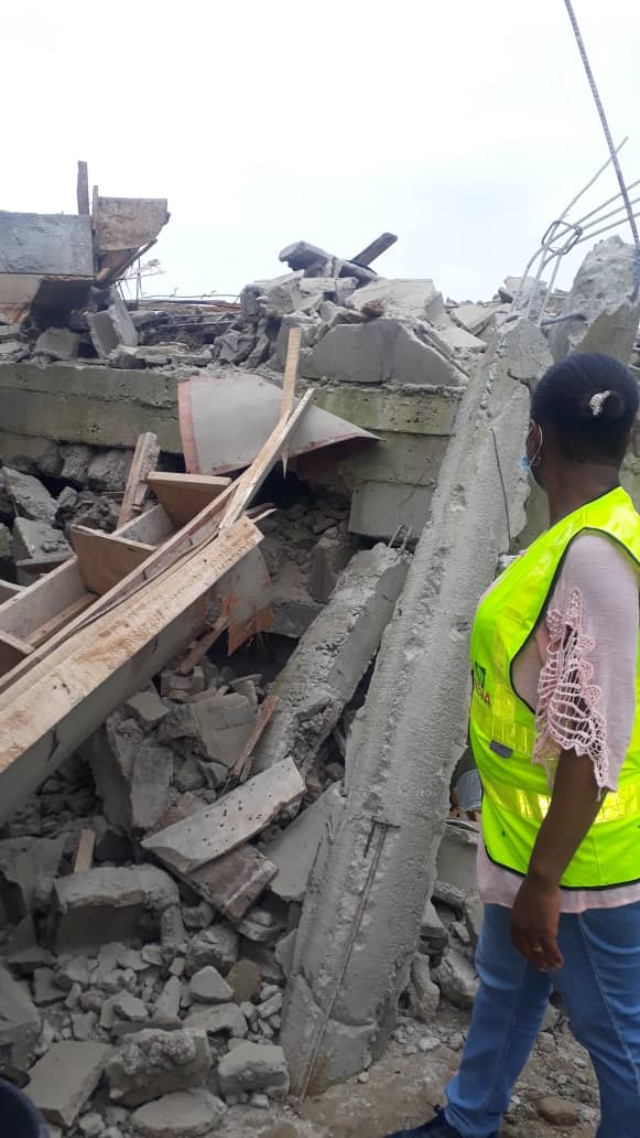 Lagos: Two-storey building collapses, landlord killed