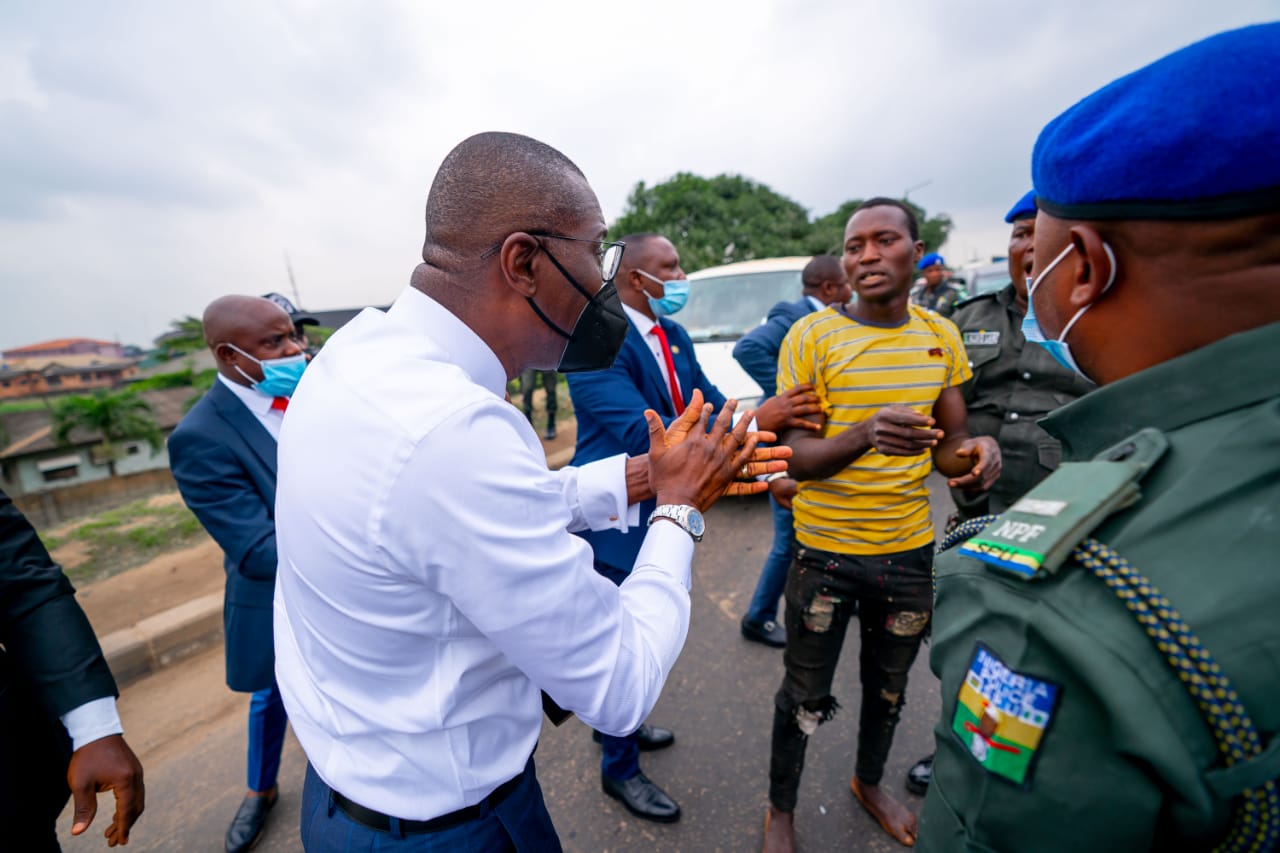 Sanwo-Olu arrests criminals in Ojota, says no room for criminality