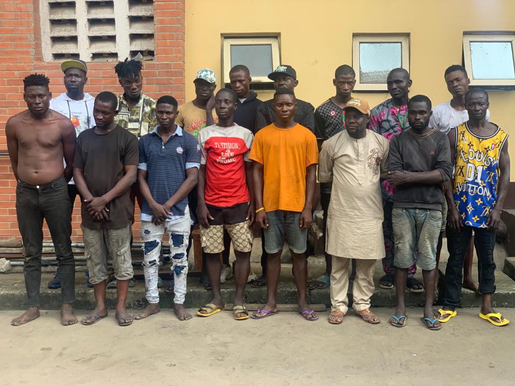 Lagos: Taskforce arrests 16 miscreants over violence at Cele Bus Stop