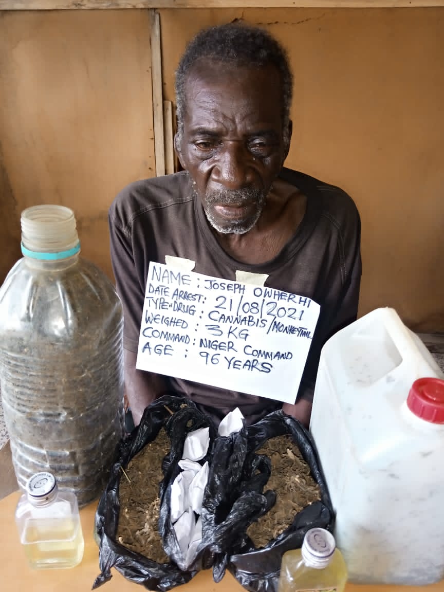 96-year-old ex-soldier, trans-border drug traffickers arrested