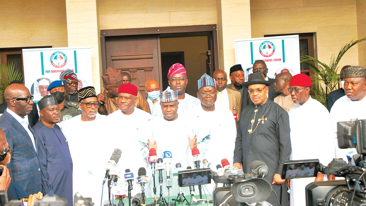 Leadership crisis: PDP governors to meet stakeholders today