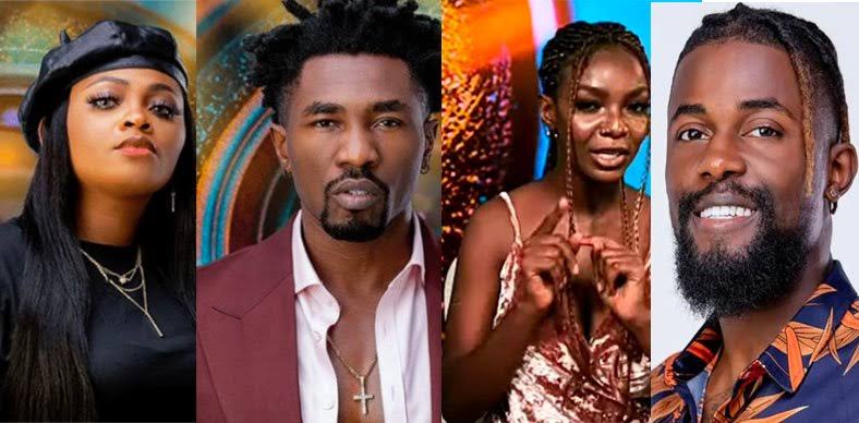 BBNaija: Peace, Tega, Michael, Boma evicted from show