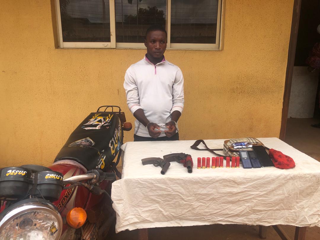 Ogun: Suspected armed robber arrested when returning from operation