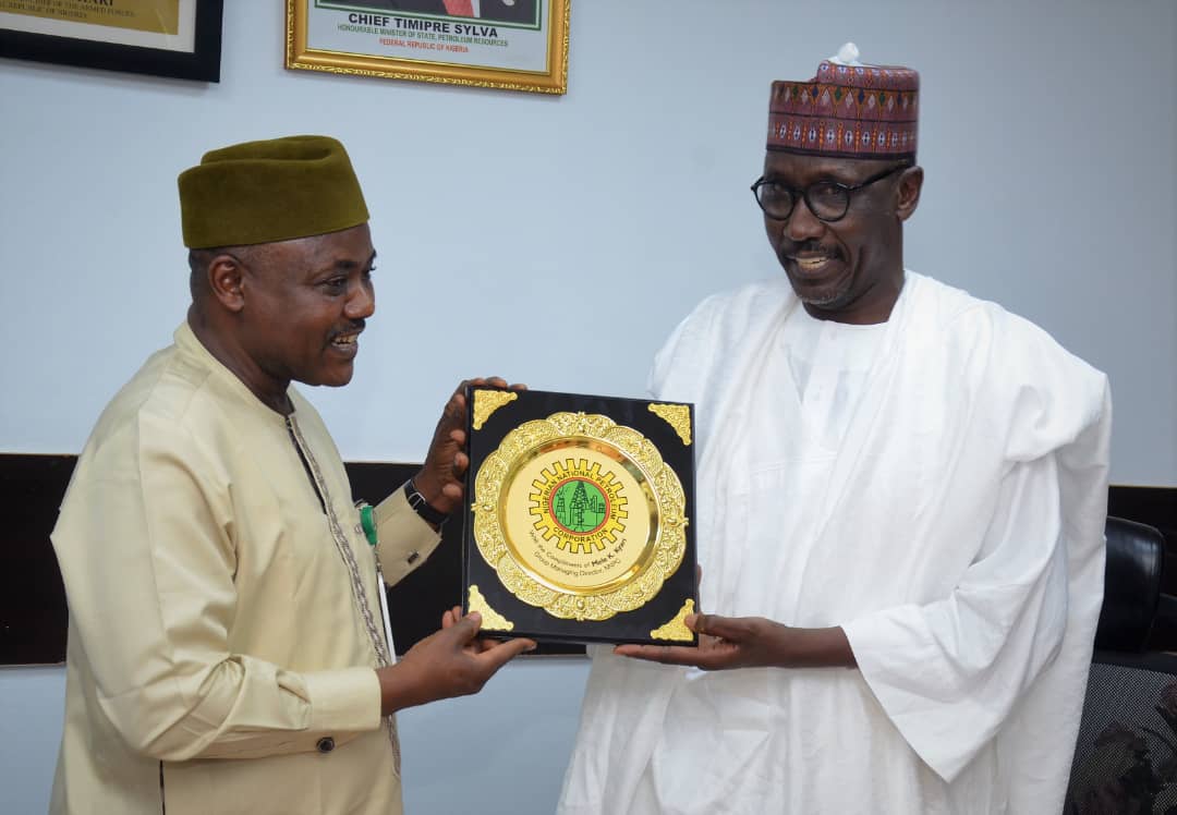 PHOTO NEWS: Kyari leads NNPC team to DPR, promotes synergy