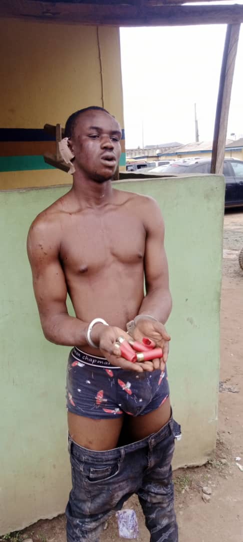 How 21 years old armed robbery suspect was caught in the act -Police