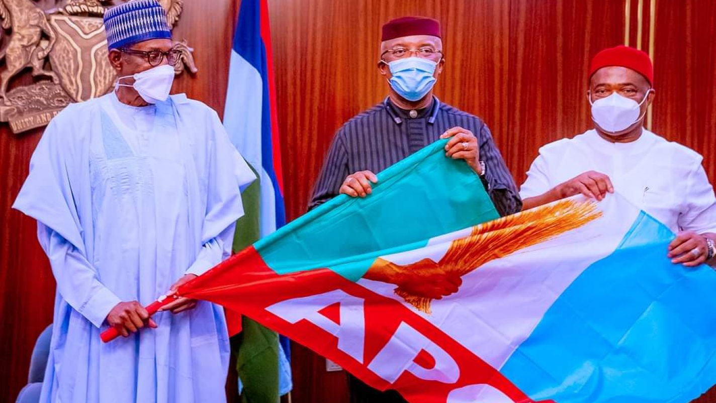Buhari welcomes Anambra Dep. Gov. Okeke to APC