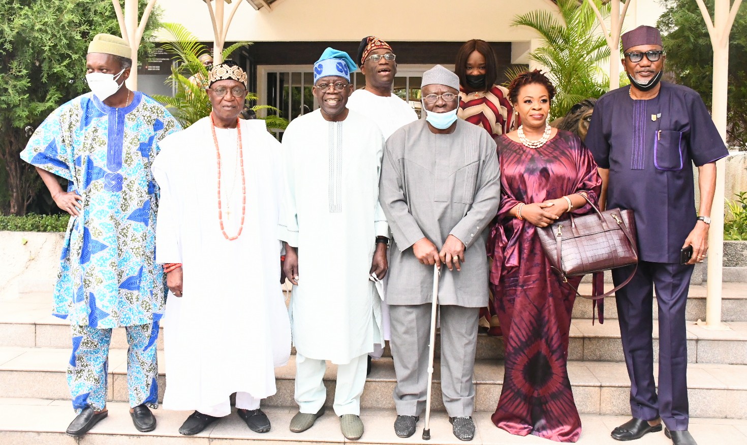 PHOTO NEWS: Afenifere's leadership visits Tinubu