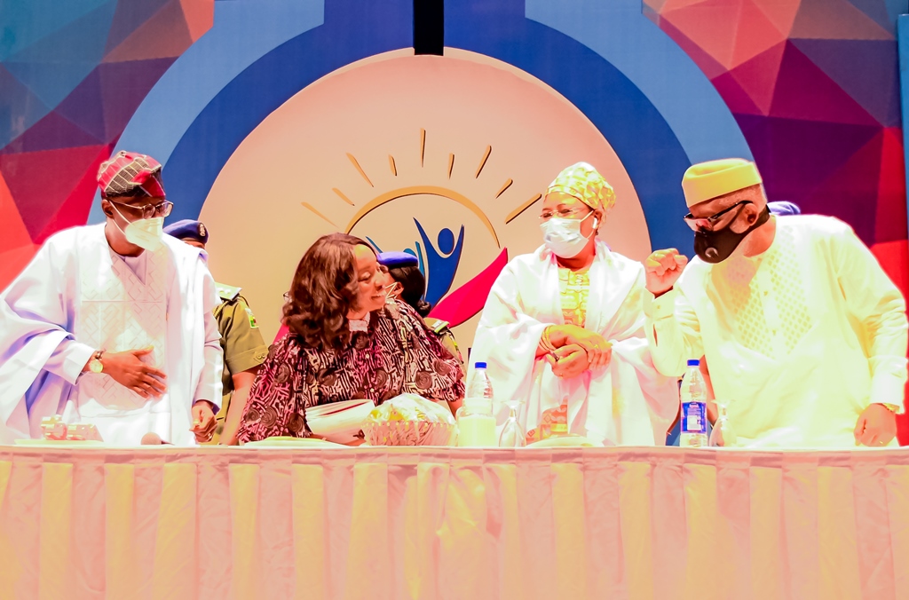 Nation building: Sanwo-Olu, Akeredolu, Aisha Buhari harp on women’s role