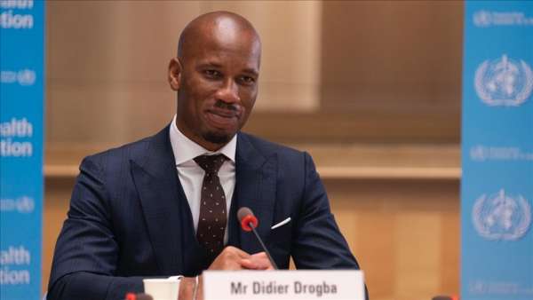 WHO names football star Drogba ambassador