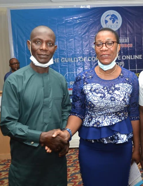 FrontPage Editor-In-Chief, Olokojobi, inducted as member of GOCOP