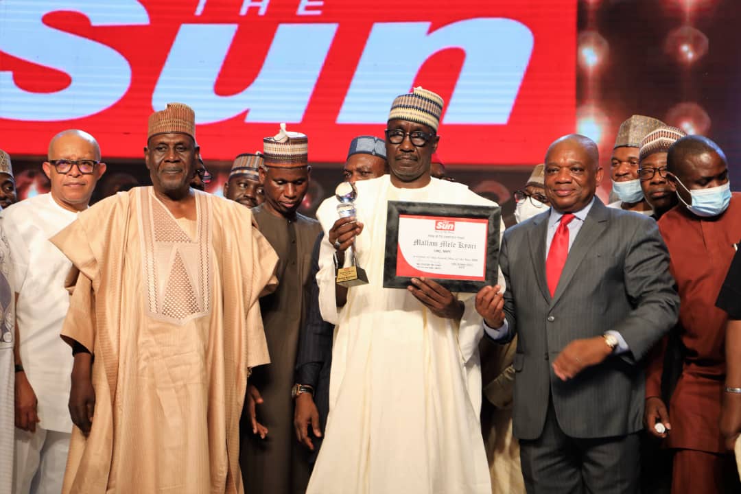 NNPC'S Mele Kyari bags “The Sun Man of The Year” award