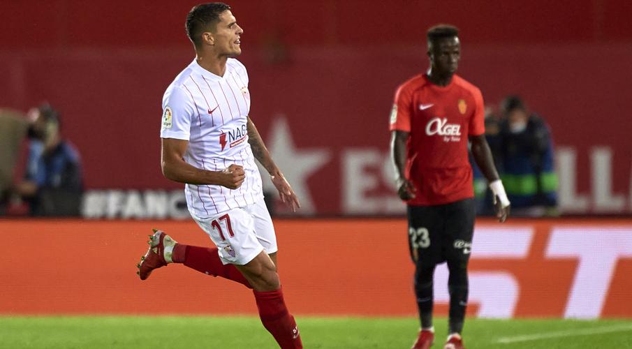 Lamela earns point for Sevilla as they go top