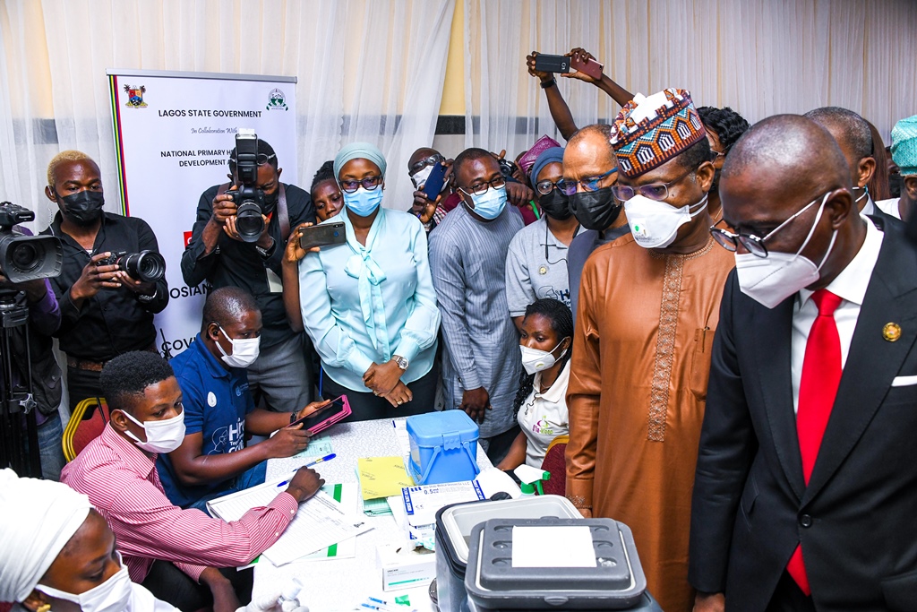 COVID-19: Sanwo-Olu warns against 4th wave, launches mass vaccination