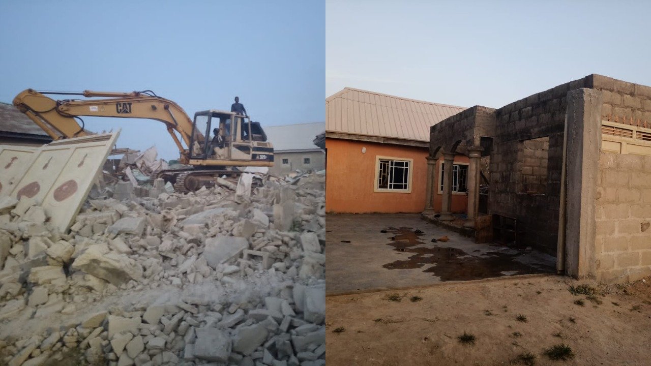 Government demolishes house of suspected kidnapper in Niger