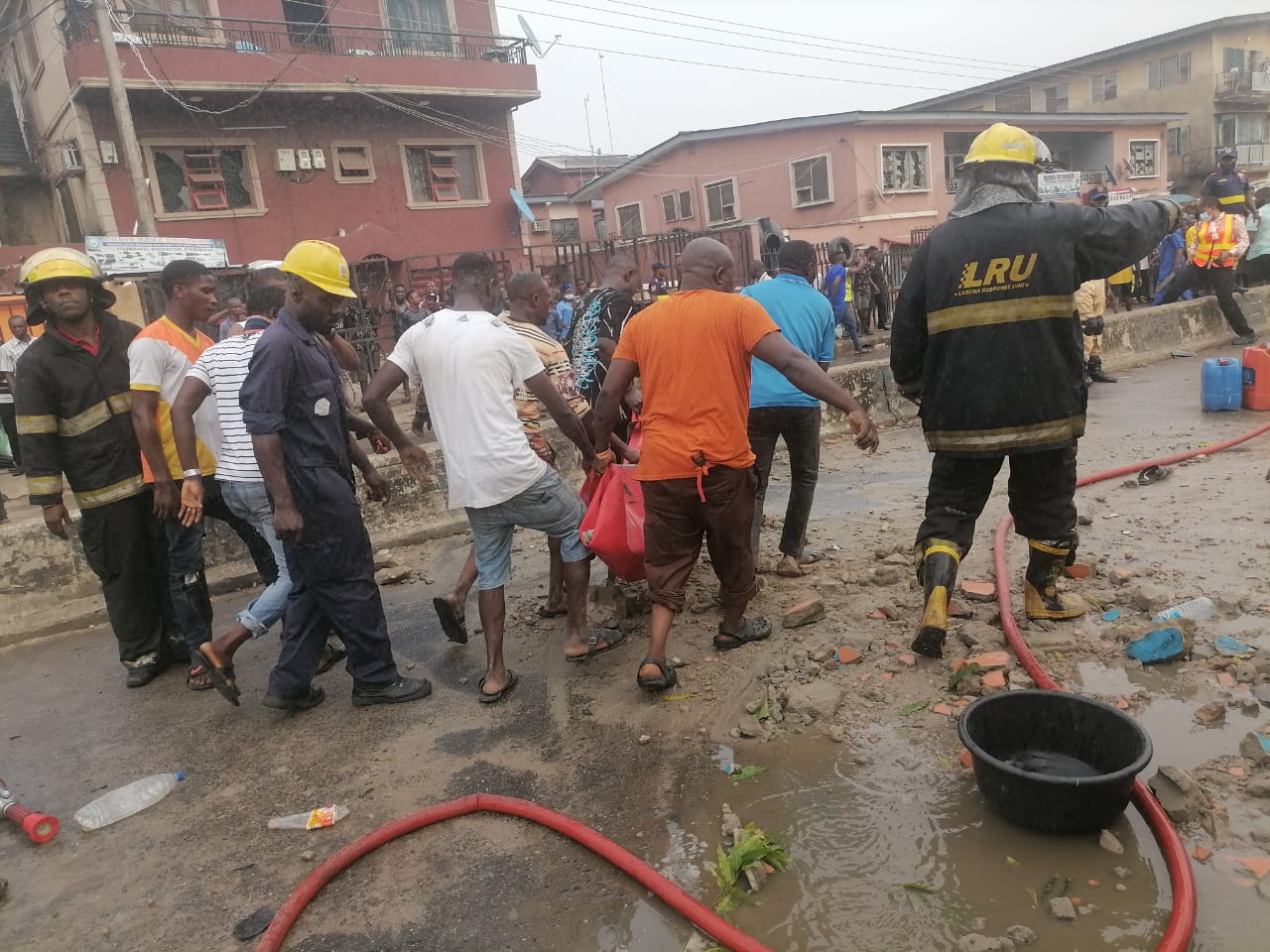 Four die as gas explodes at Ladipo Spare Part Market (+photos)