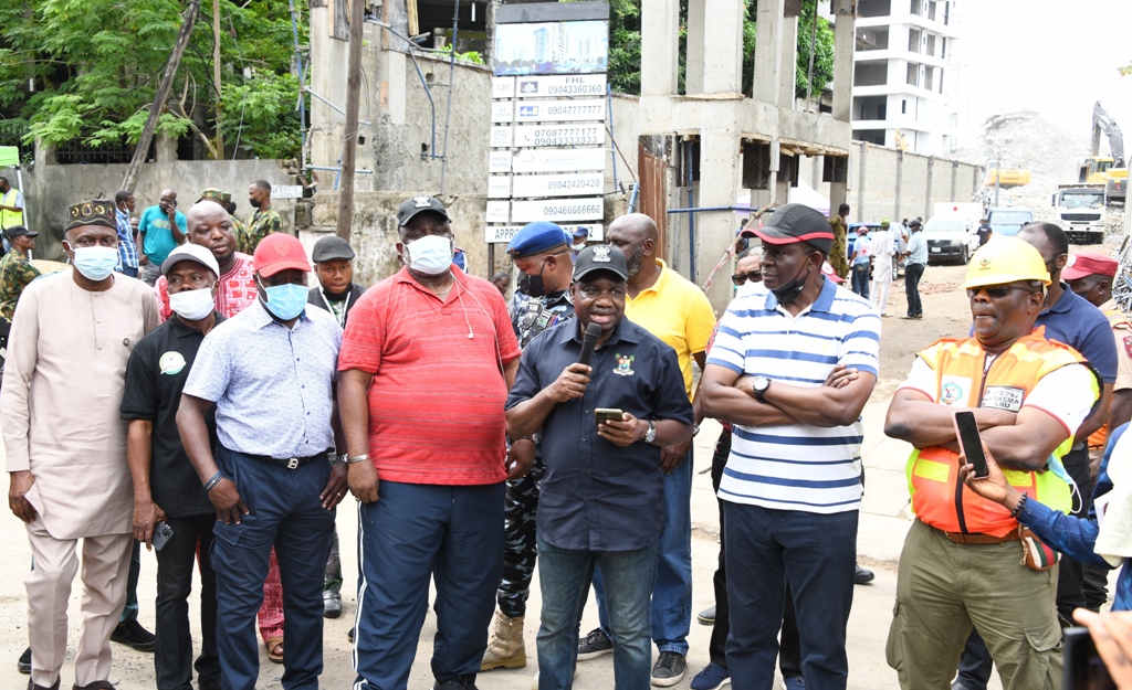 Collapsed building: Corpses ready for identification by families -Govt