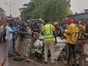 Five die as gas explodes at Ladipo Spare Part Market (+photos)