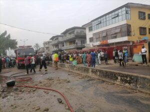 Five die as gas explodes at Ladipo Spare Part Market (+photos)