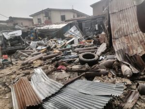 Five die as gas explodes at Ladipo Spare Part Market (+photos)
