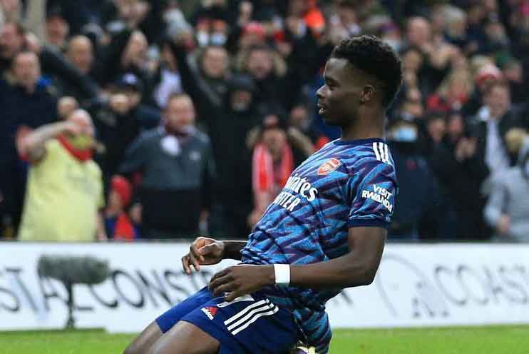 Bukayo Saka nets brace as Arsenal ease past Norwich in 5-0 win