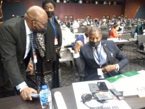 PHOTO NEWS:  Malami, Owasanoye, Bawa at COSP9 in Egypt