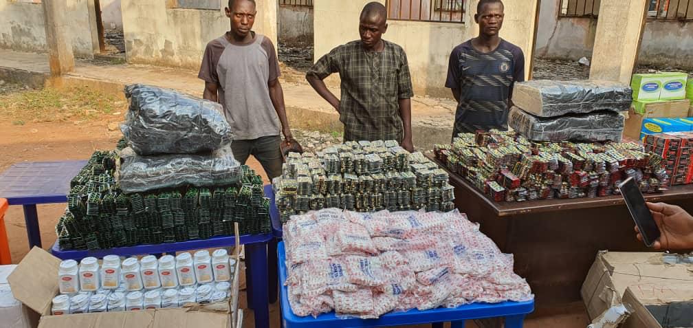NDLEA intercepts 1.5million Tramadol tablets, other drugs, recovers cash