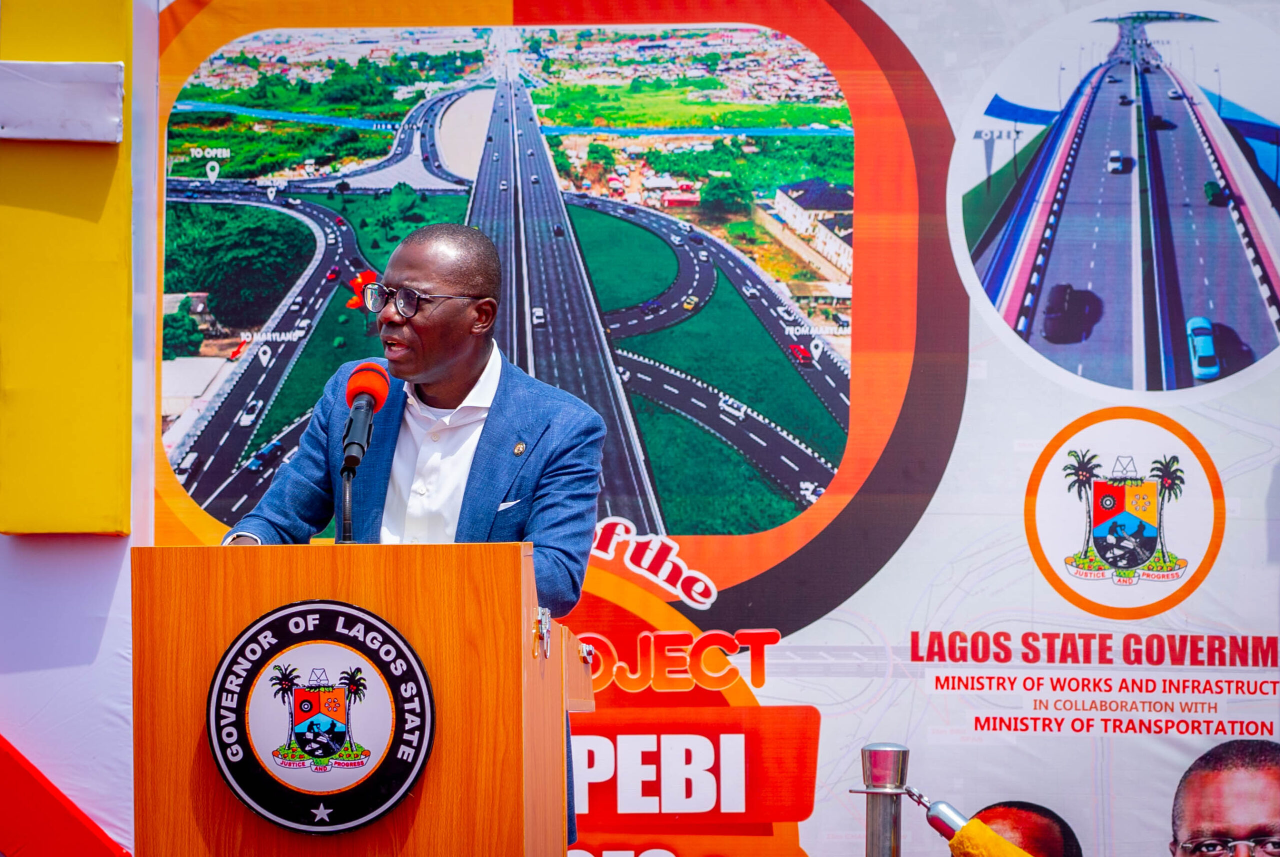 Sanwo-Olu flags off road project to link Ojota-Opebi link bridges